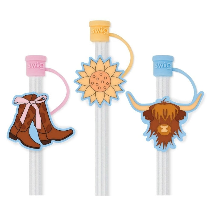 SWIG Straw Topper Set