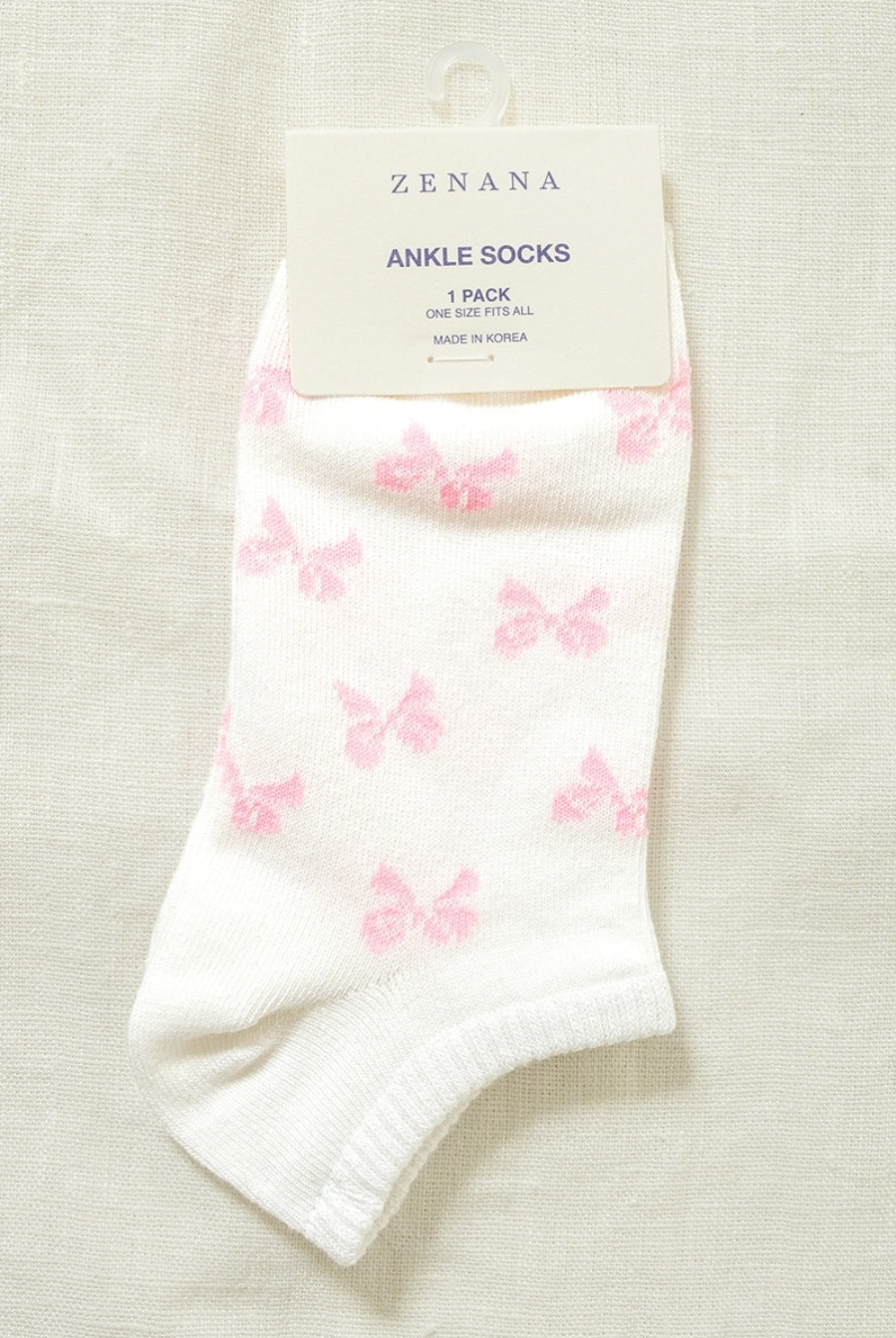 Coquette Bow Socks