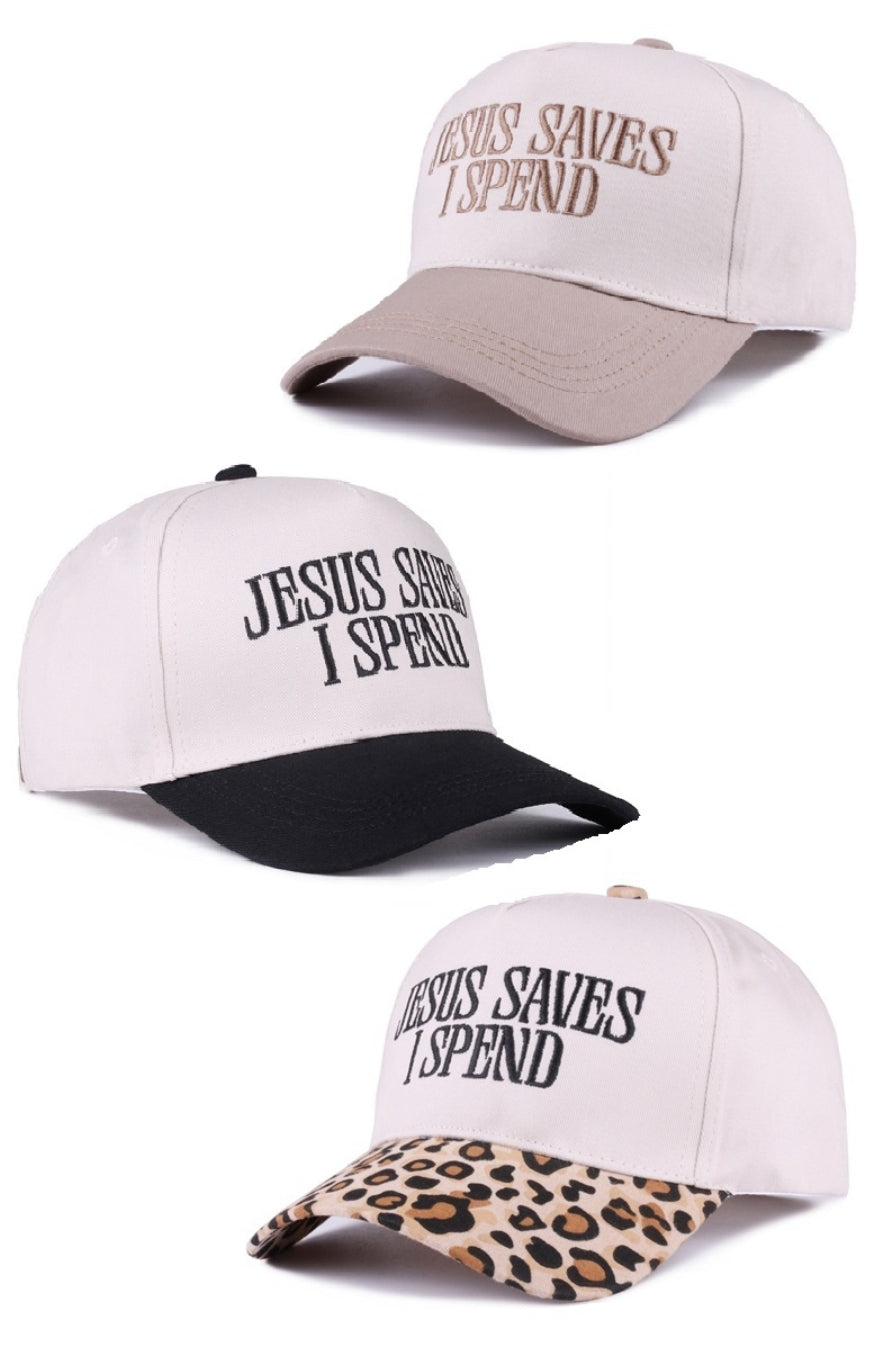 Jesus Saves I Spend Cap(WHOLESALE-PREORDER)