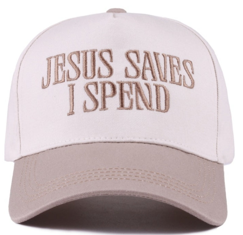 Jesus Saves I Spend Cap(WHOLESALE-PREORDER)