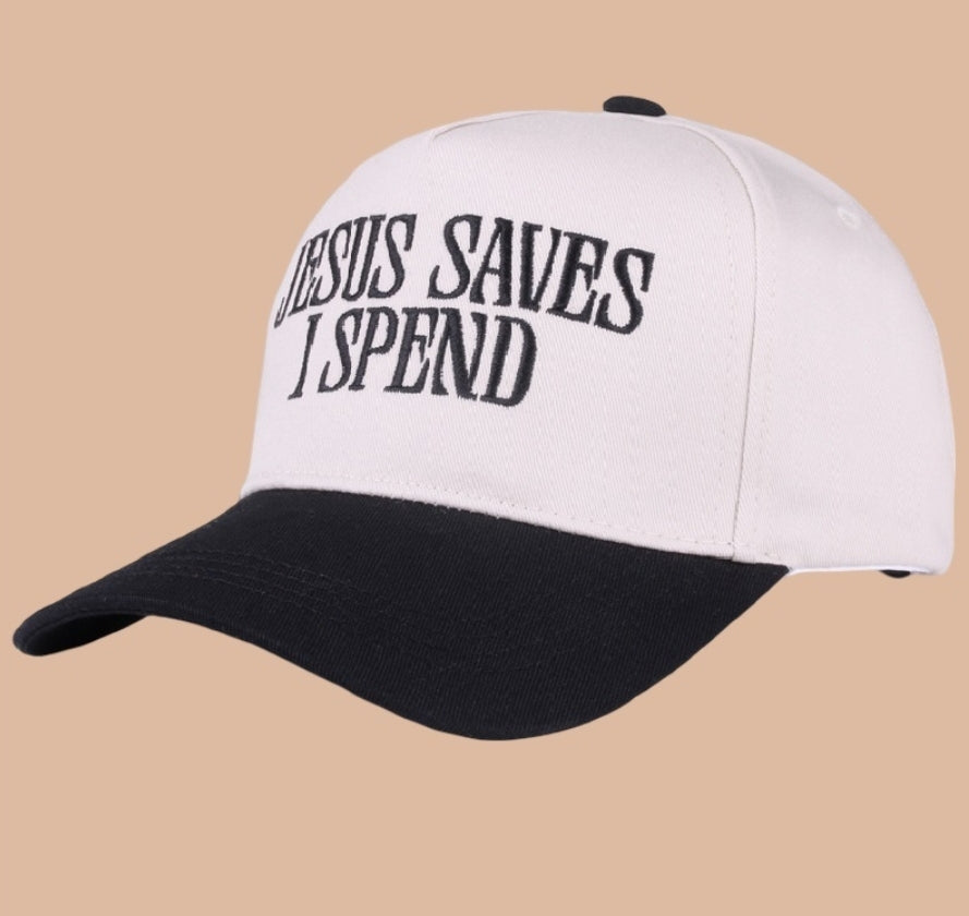 Jesus Saves I Spend Cap(WHOLESALE-PREORDER)