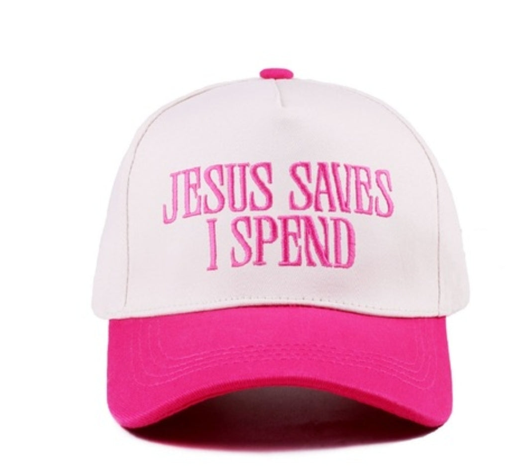 Jesus Saves I Spend Cap(WHOLESALE)