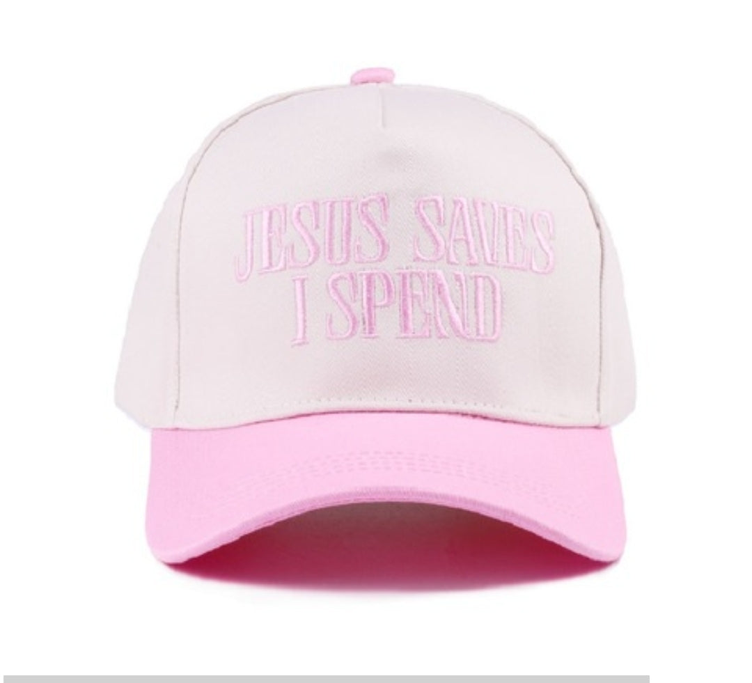 Jesus Saves I Spend Cap(WHOLESALE)