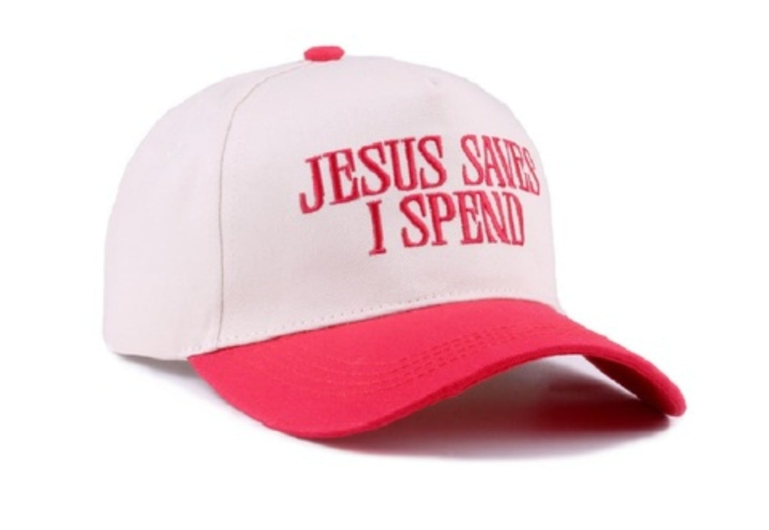 Jesus Saves I Spend Cap(WHOLESALE)