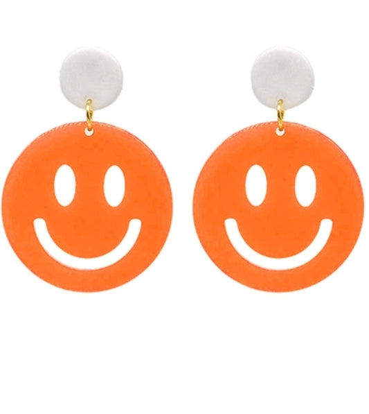 Smiley Face Earrings(PREORDER)