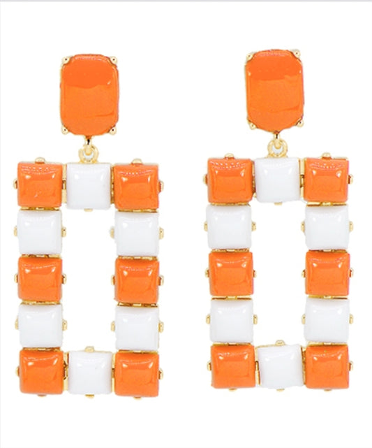 Color Square Earrings(PREORDER)