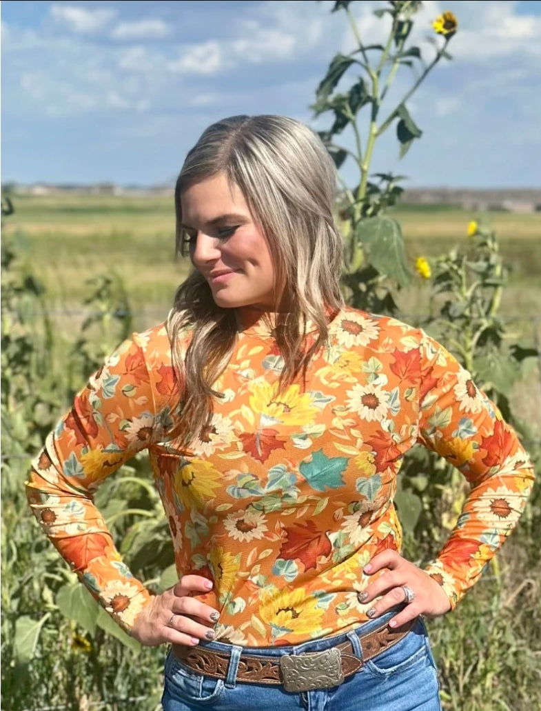 Blissfully Blessed Mesh Top