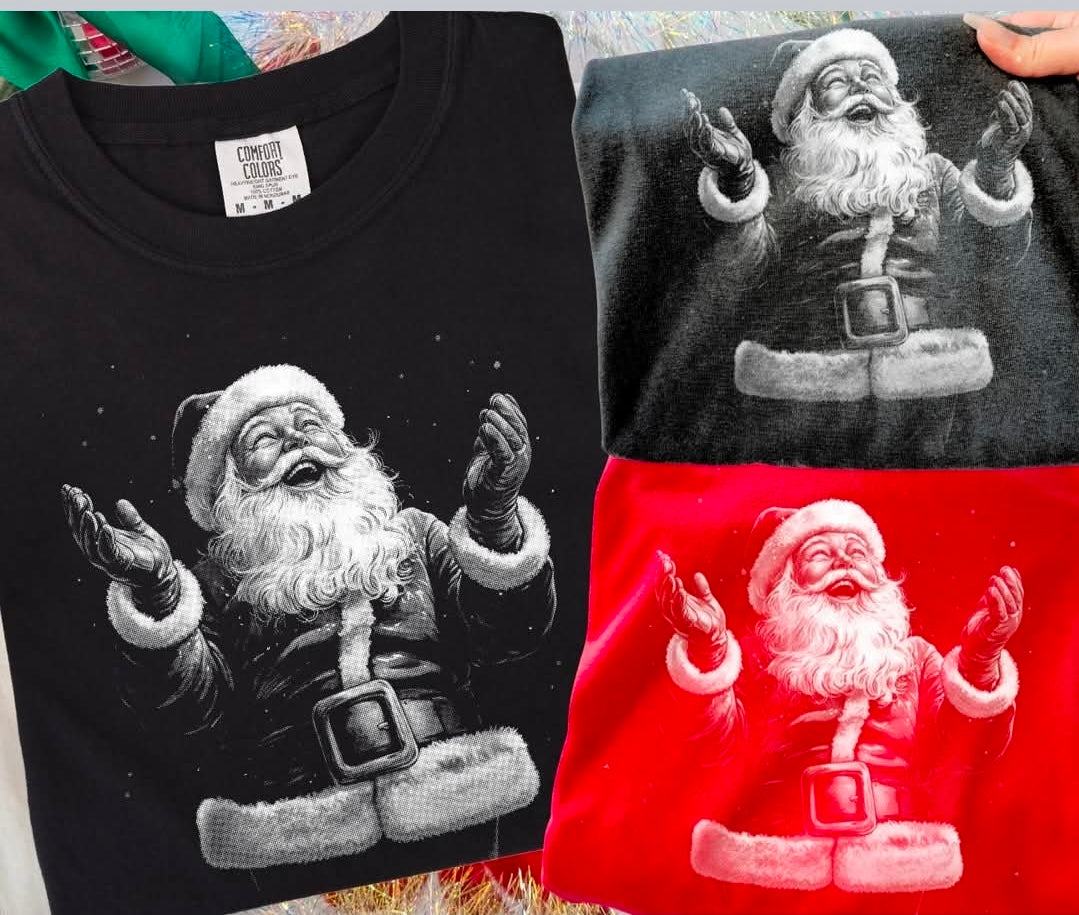 White Santa PRINT OF THE WEEK (Preorder)