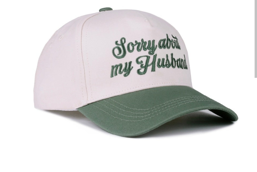 Sorry About My Husband Cap(PREORDER)