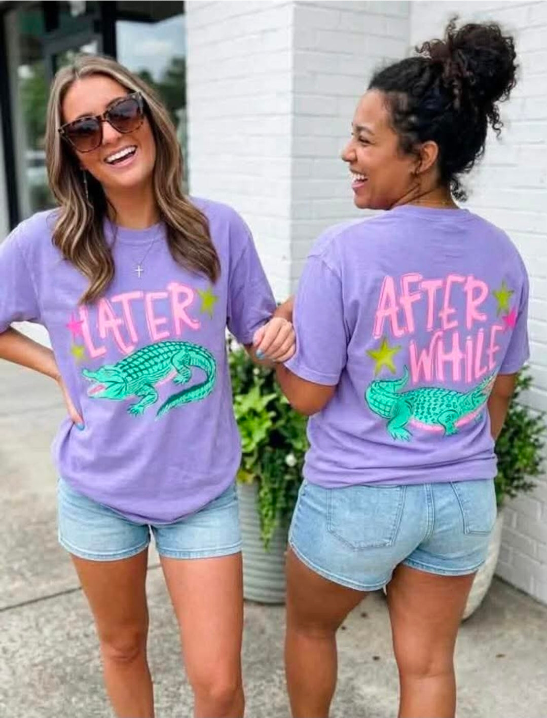Later Gator-After While Crocodile Tee(PREORDER)