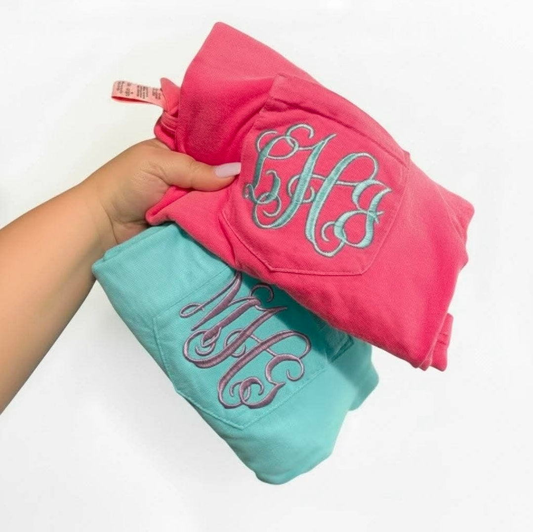 Embroidered Pocket CC tee(PREORDER)