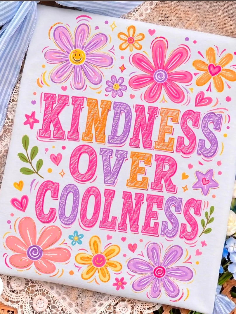 Kindness Over Coolness Tee(Preorder)