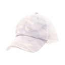 CC.Beanie Distressed Kids Camo Criss-Cross High Ponytail Hat