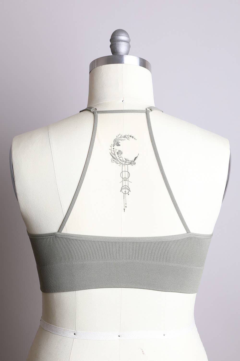 π Plus Size Crescent Moon Dream Catcher Bralette