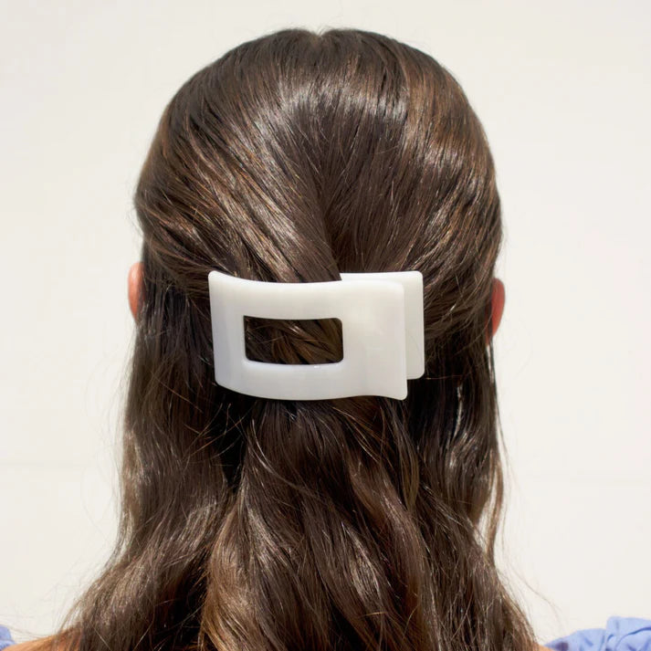 Teletie Flat Rectangle Hair Clips