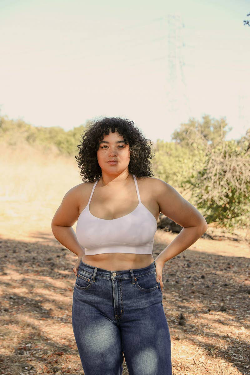 π Plus Size Crescent Moon Dream Catcher Bralette