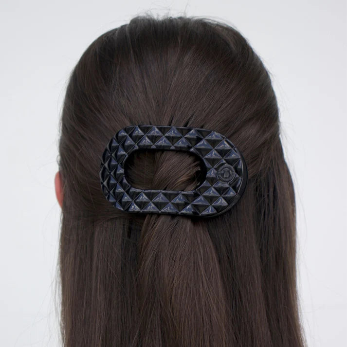 Teletie Flat Round Hair Clip