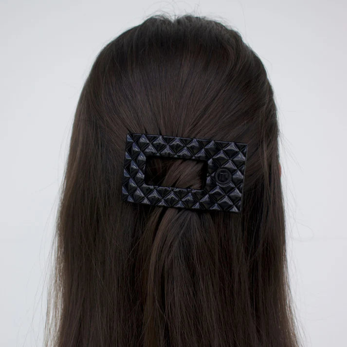 Teletie Flat Rectangle Hair Clips