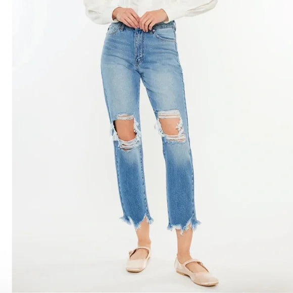 KANCAN Regina High Rise Mom Jeans
