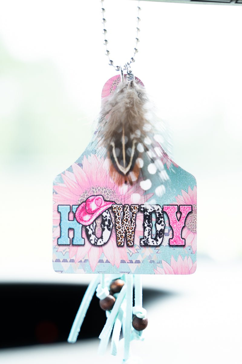 WOODEN CAR CHARM