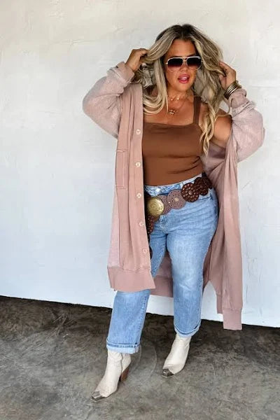 Blakeley Desi Sweatshirt Cardigan