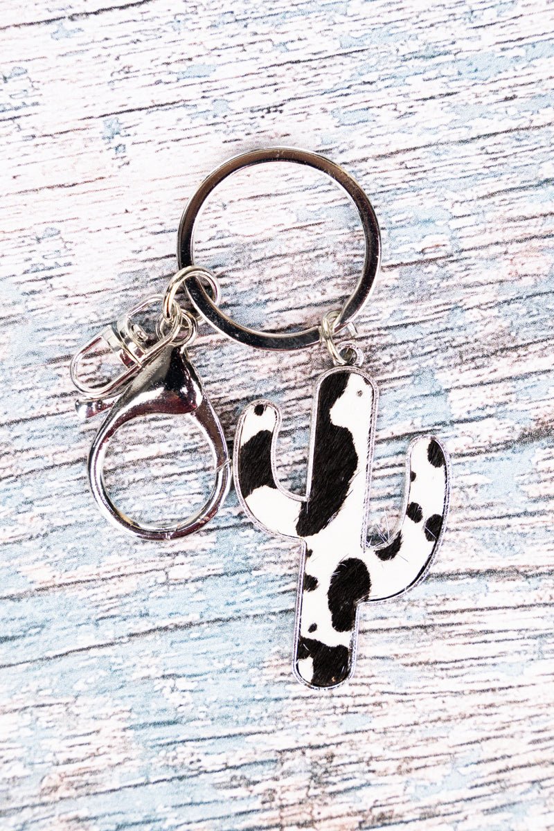 SPRING CITY CACTUS KEYCHAIN