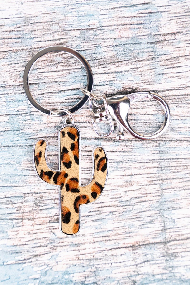 SPRING CITY CACTUS KEYCHAIN