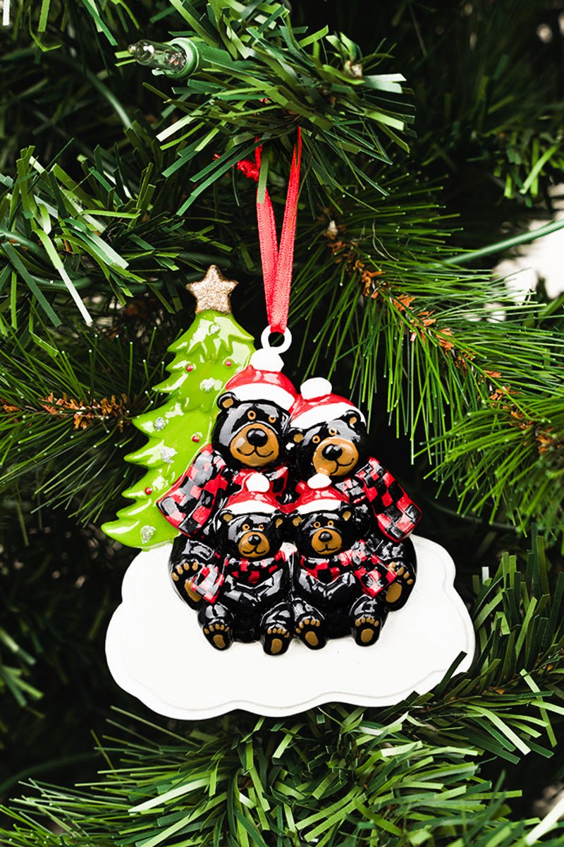 Customizable Resin Christmas Ornaments