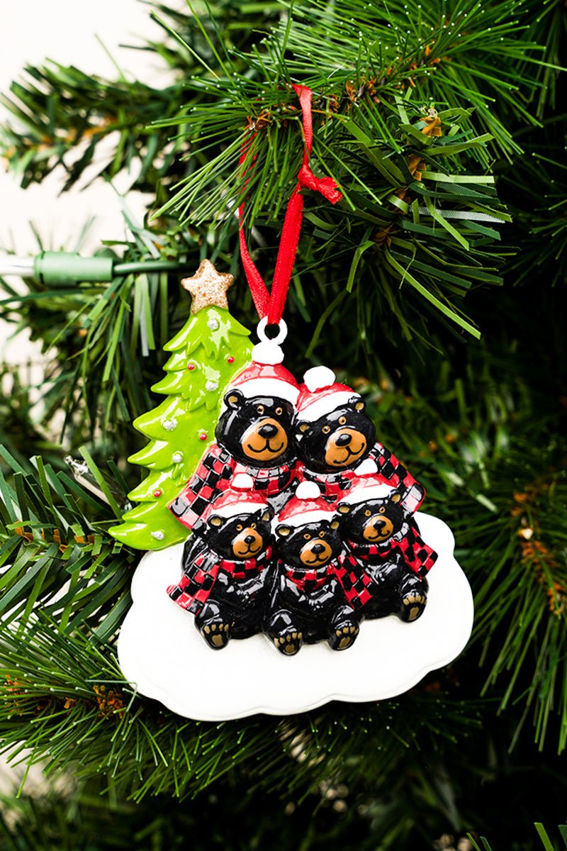 Customizable Resin Christmas Ornaments