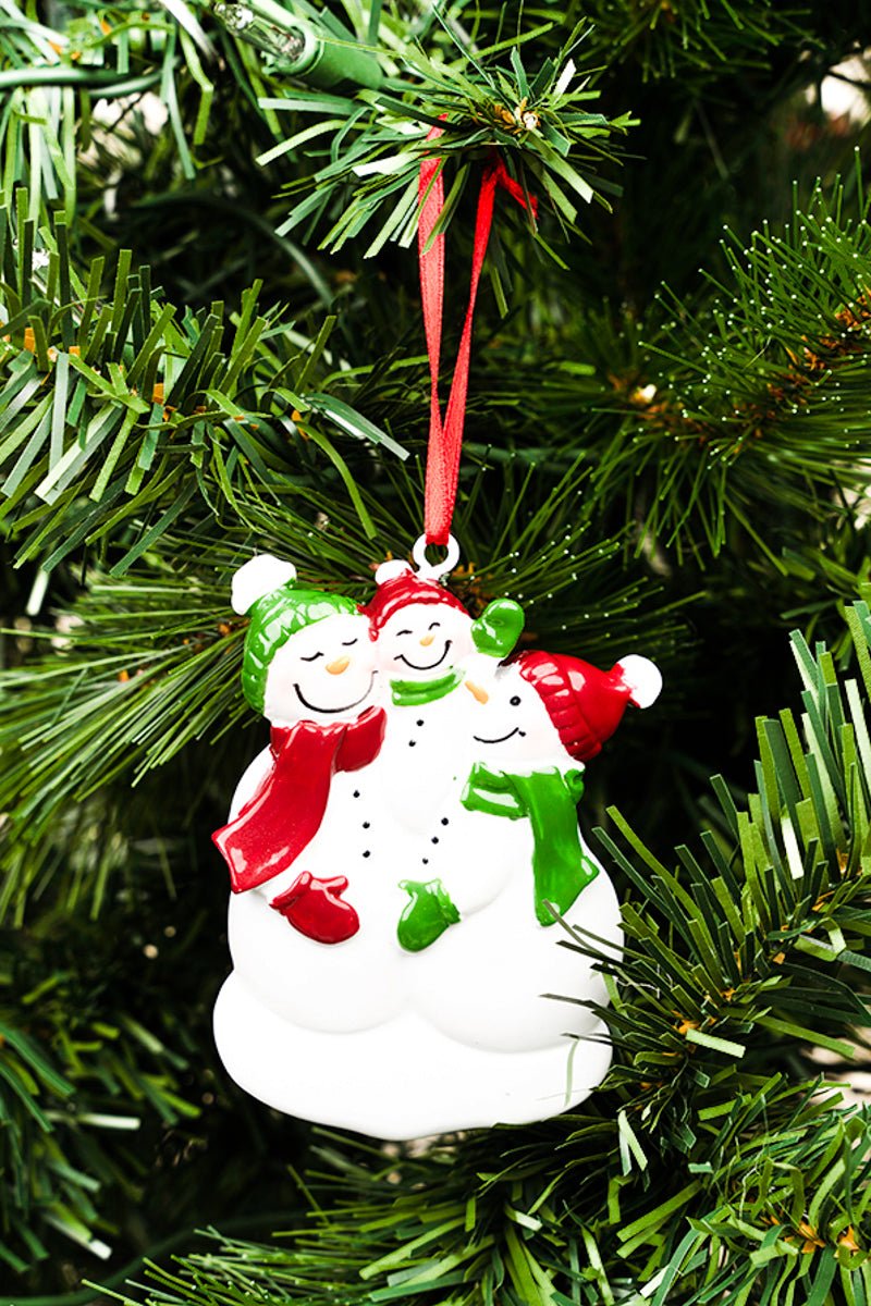 Customizable Resin Christmas Ornaments