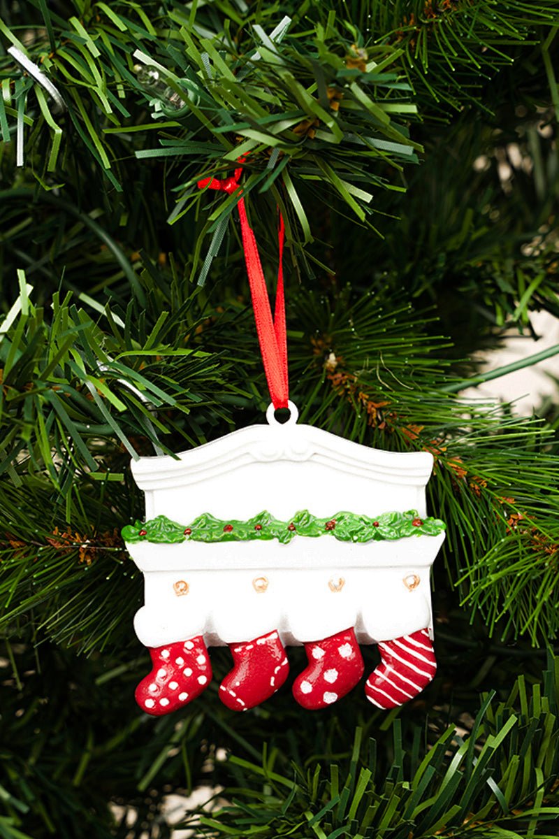 Customizable Resin Christmas Ornaments