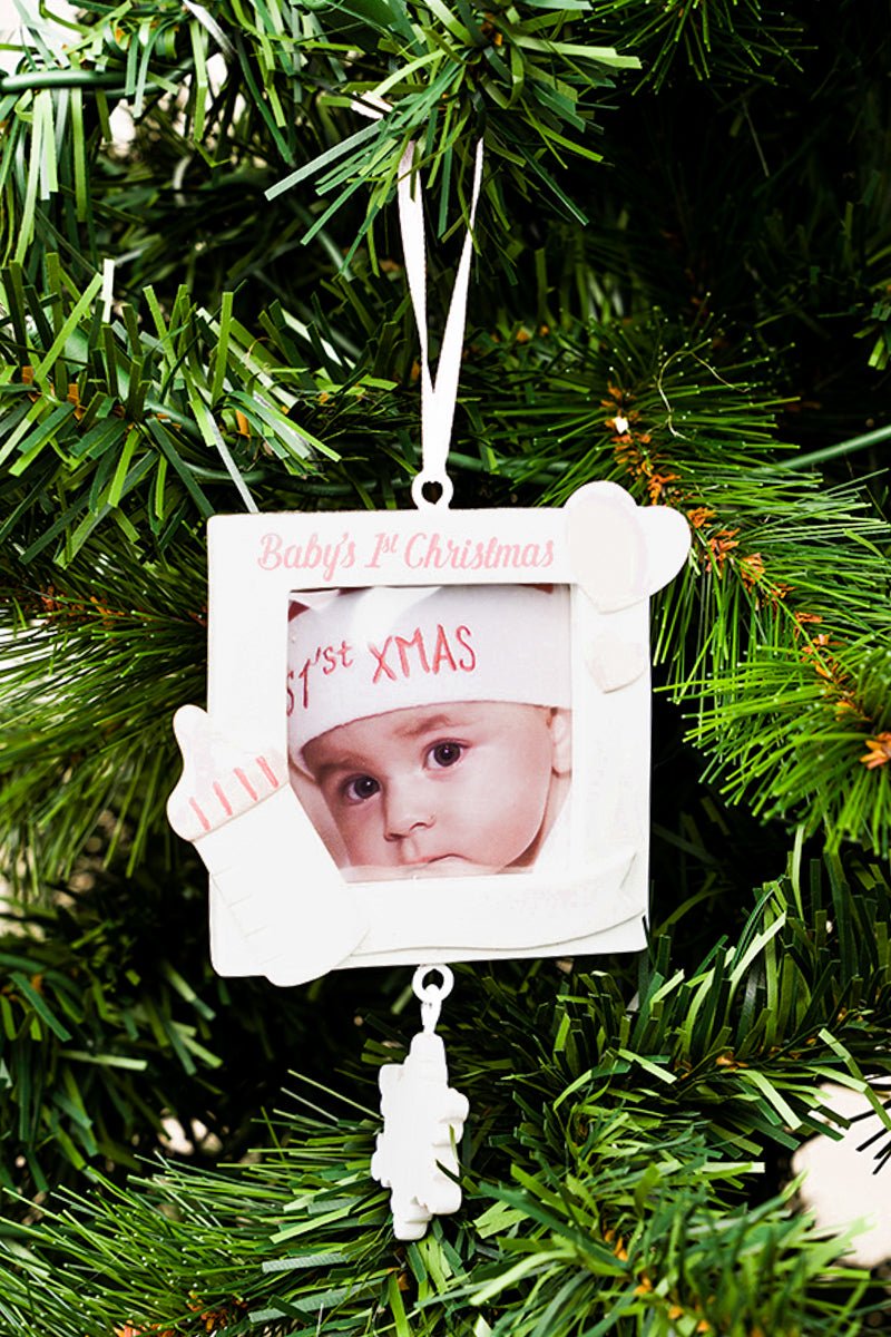 Customizable Resin Christmas Ornaments