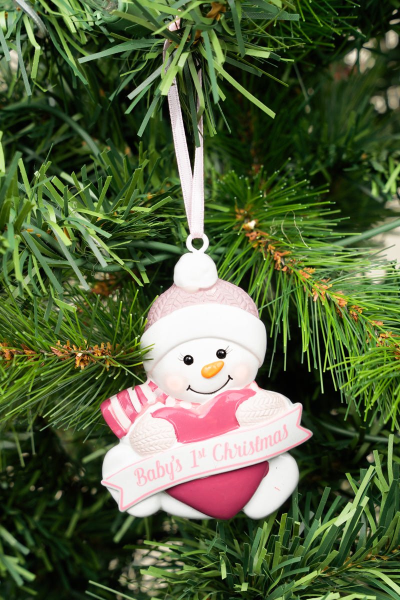 Customizable Resin Christmas Ornaments