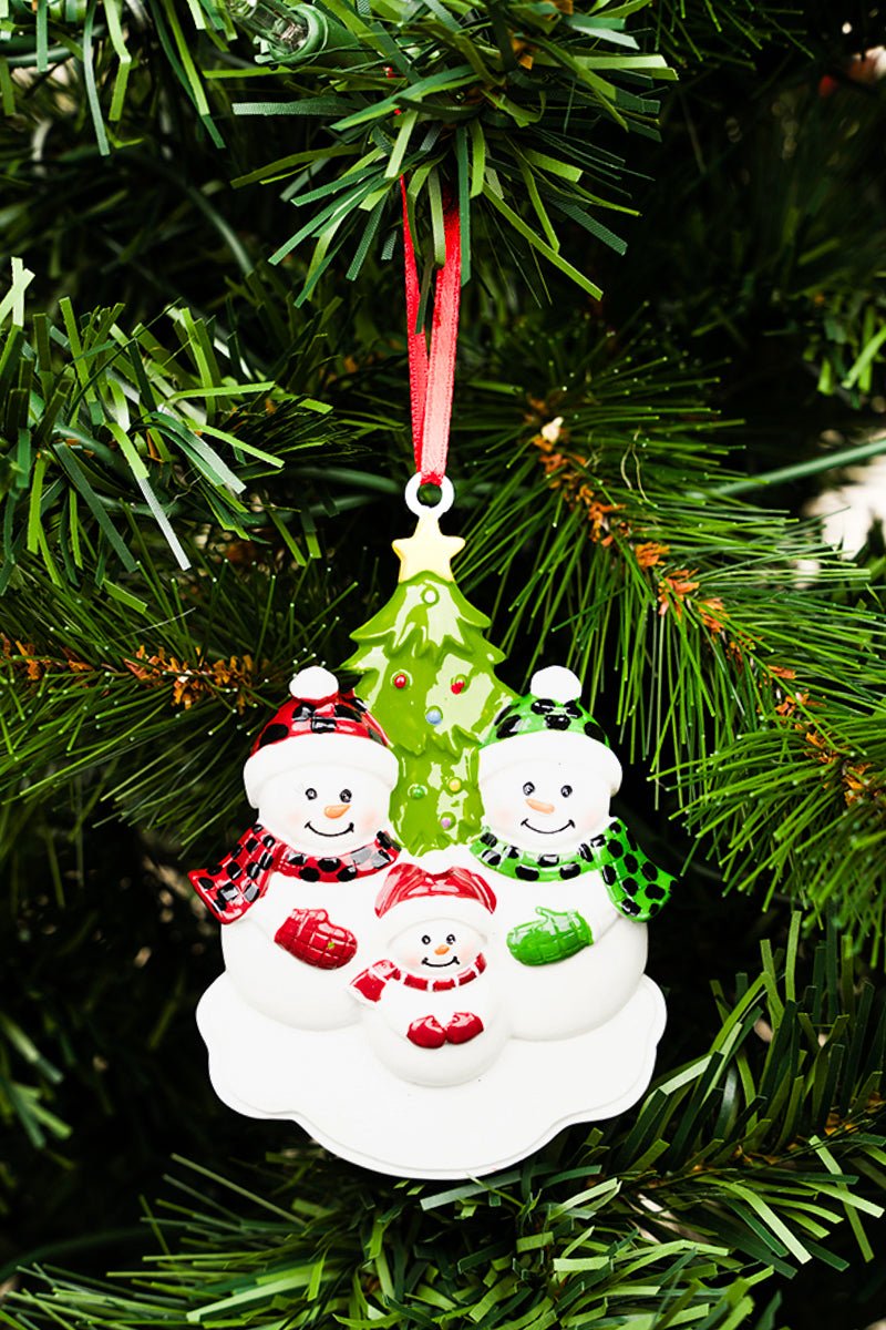Customizable Resin Christmas Ornaments