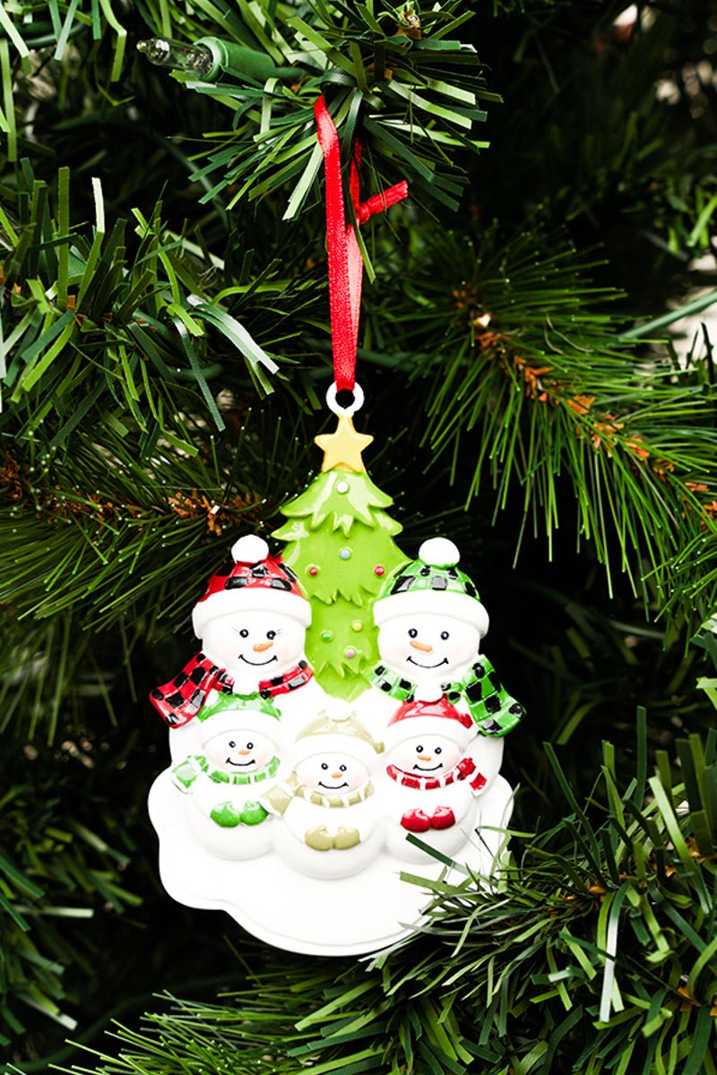 Customizable Resin Christmas Ornaments