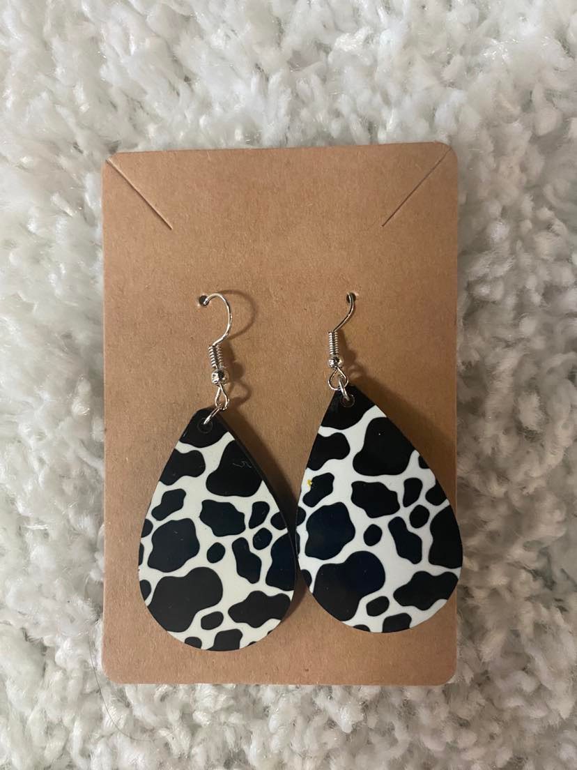 Double Sided Teardrop Earrings