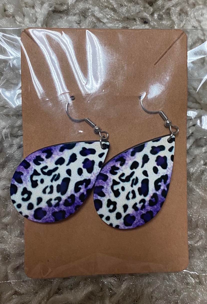 Double Sided Teardrop Earrings