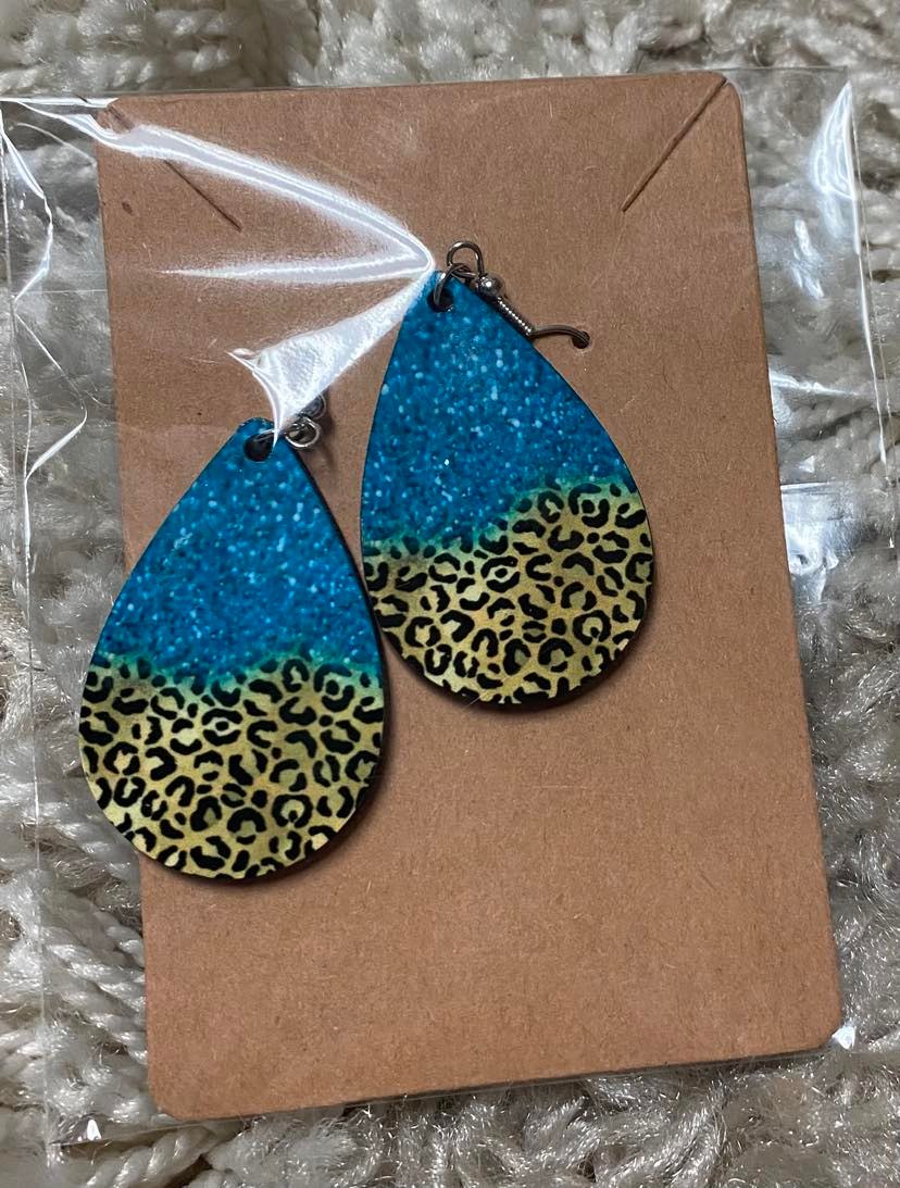Double Sided Teardrop Earrings
