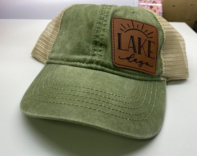 Lake Days Applique Hats