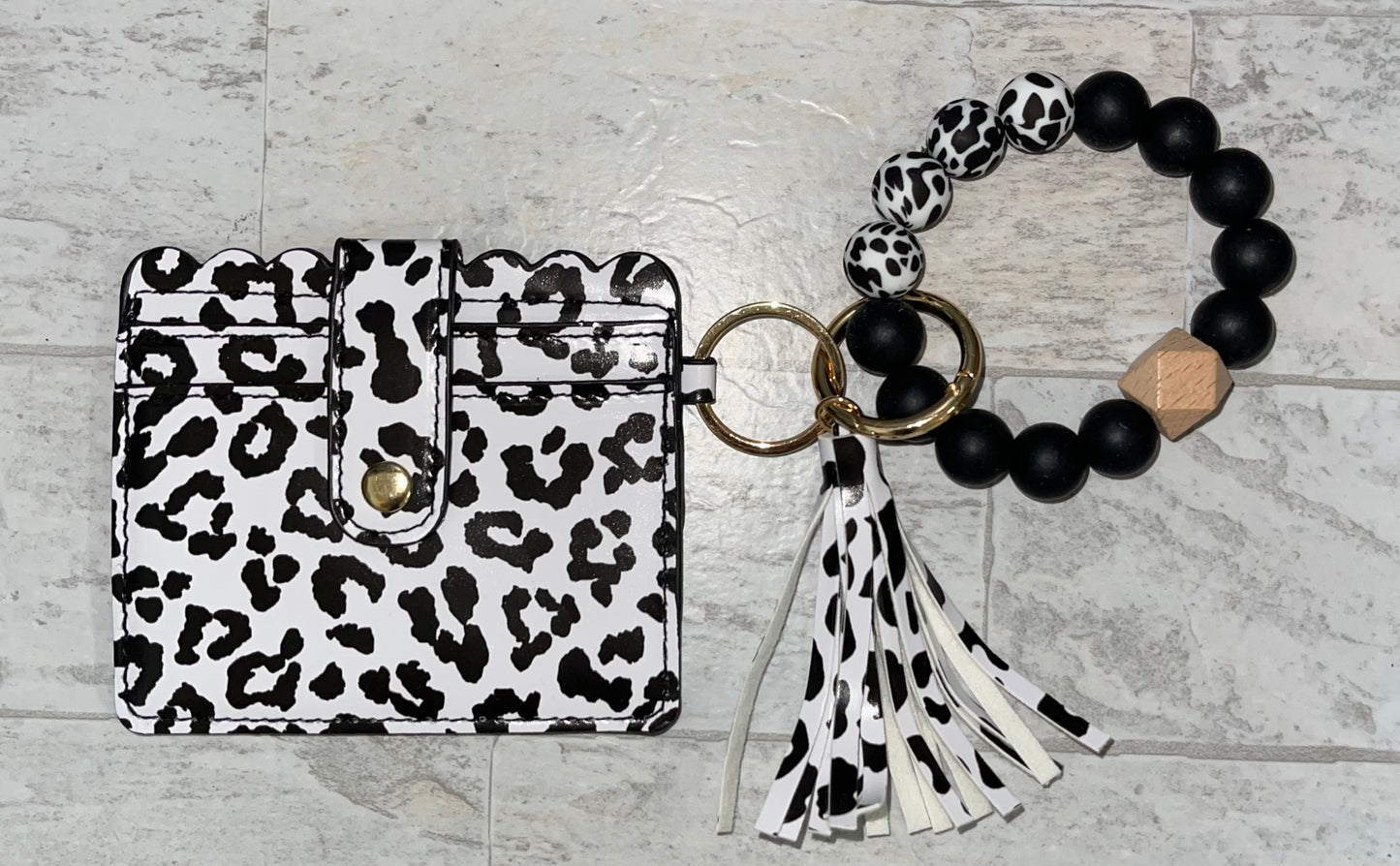 Beaded Id Wallet Bangle