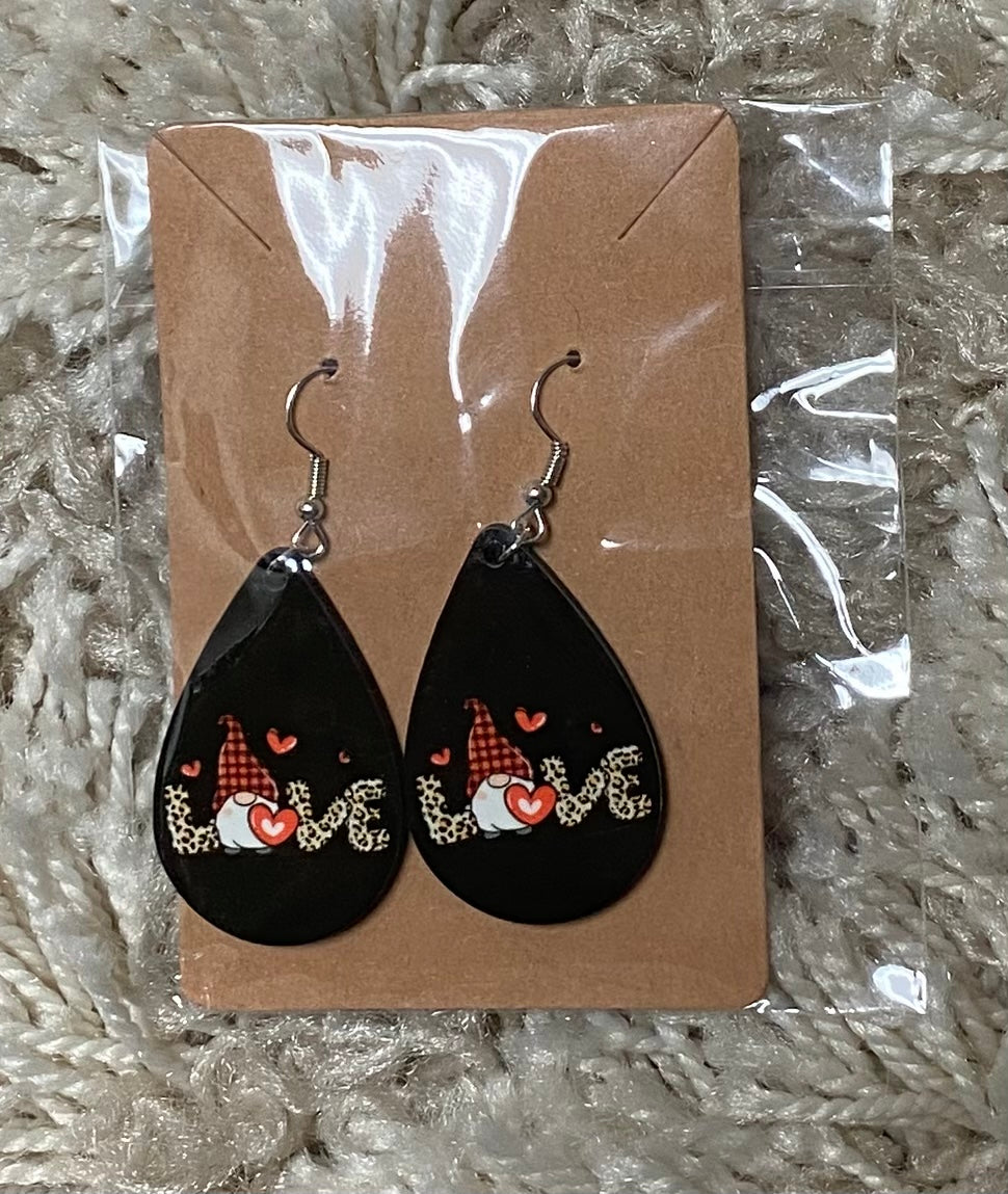 Double Sided Holiday Earrings