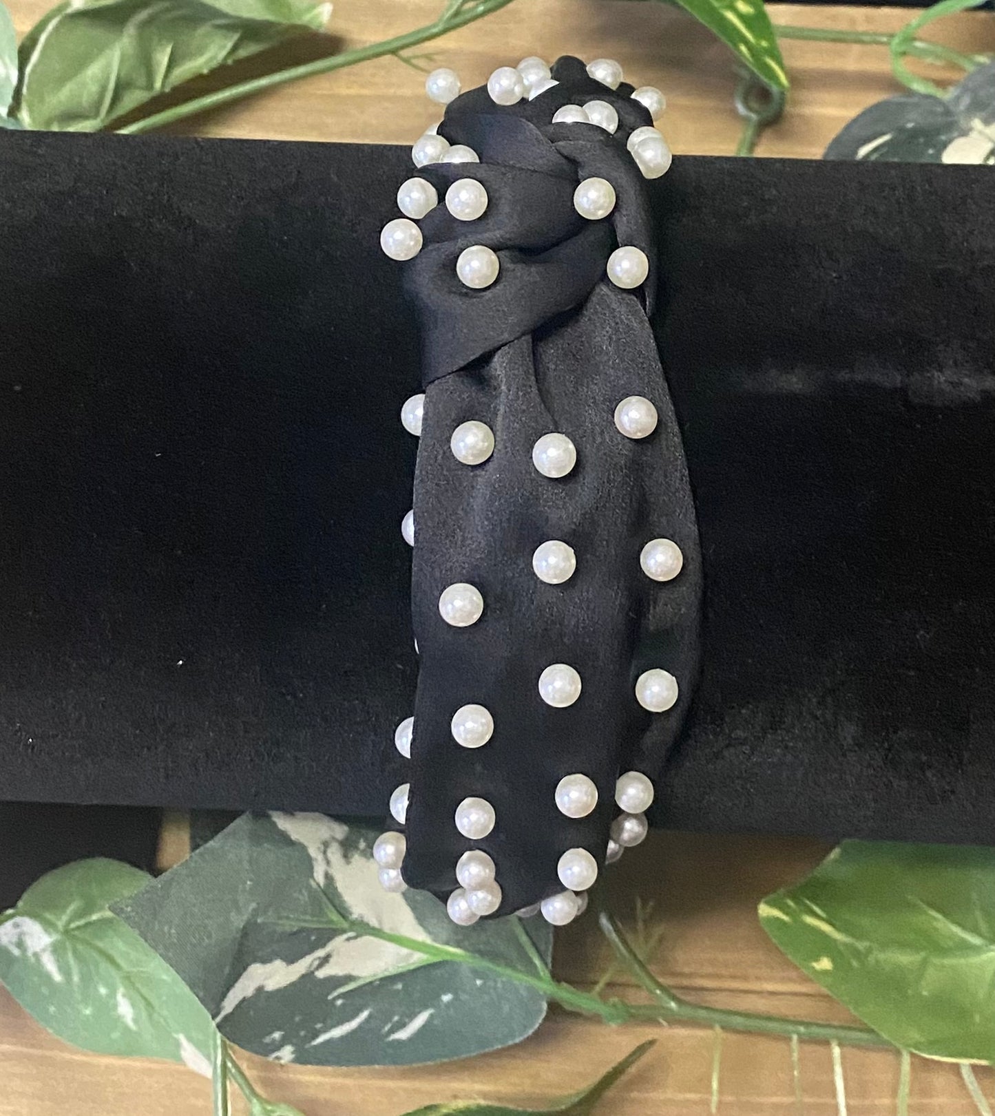 Pearl Studs Headband