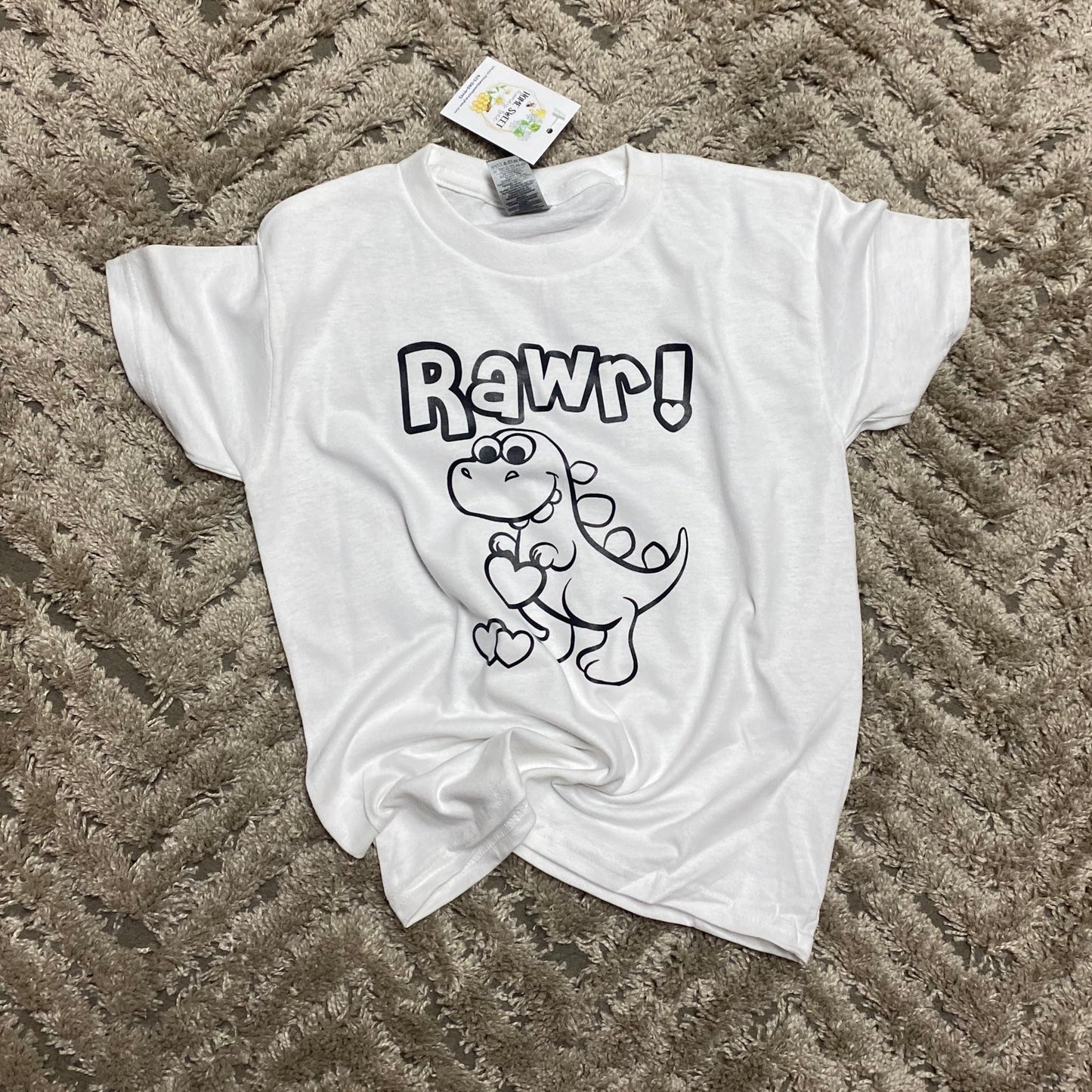 Youth Valentine's Day Coloring Tees