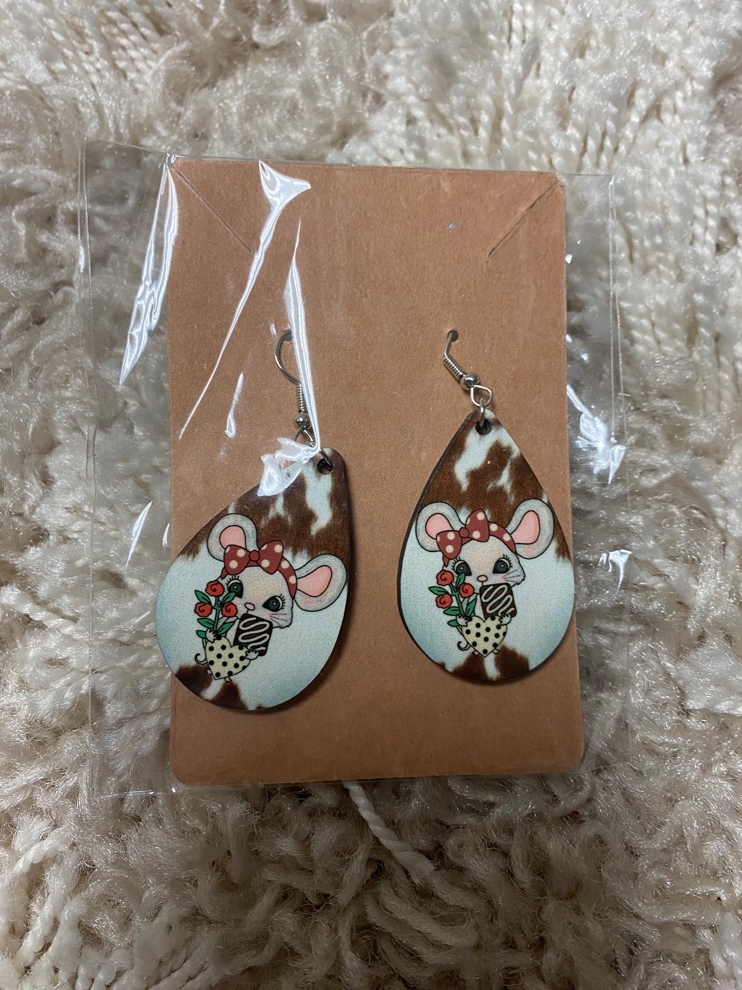 Double Sided Holiday Earrings