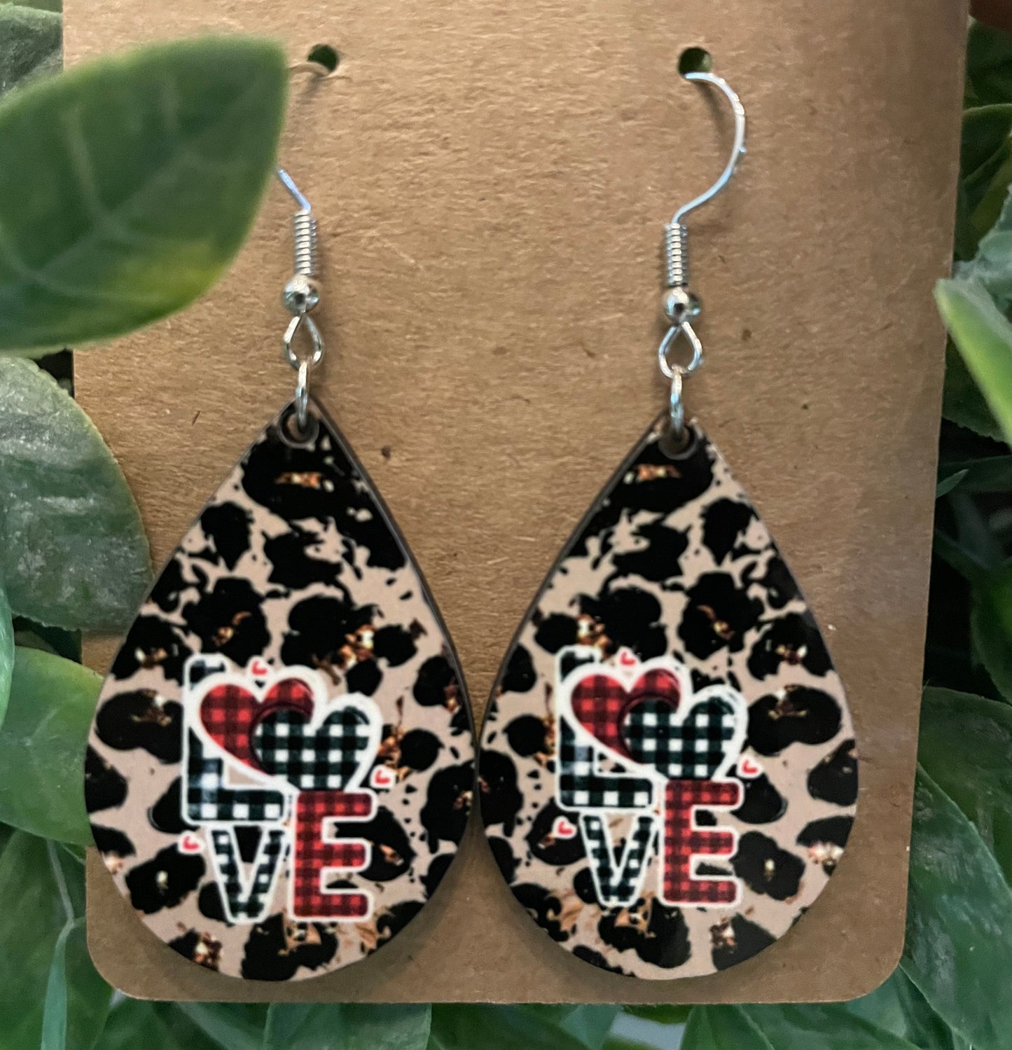 Double Sided Holiday Earrings