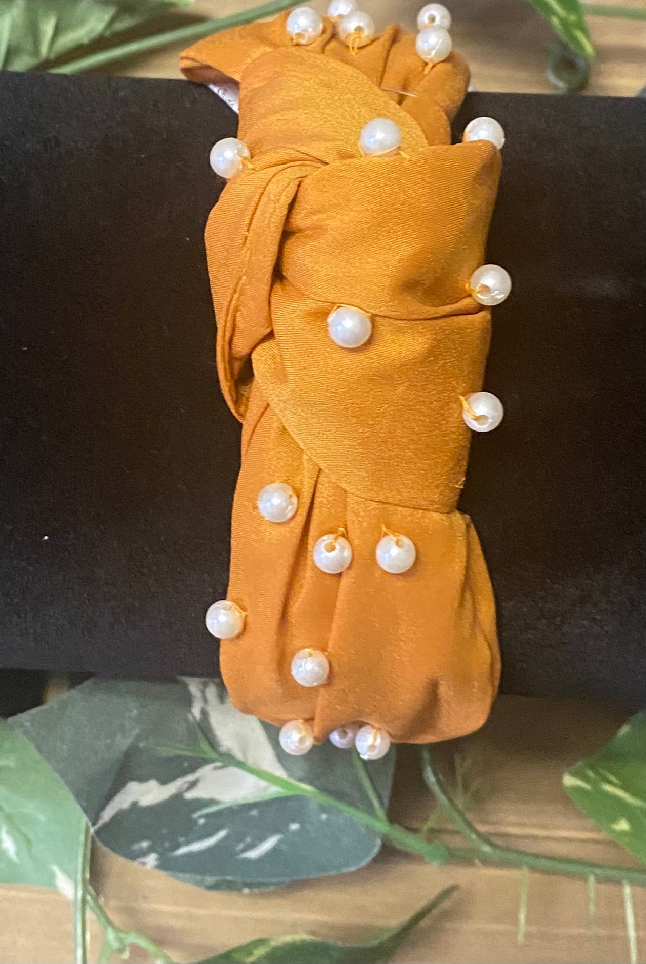 Pearl Studs Headband