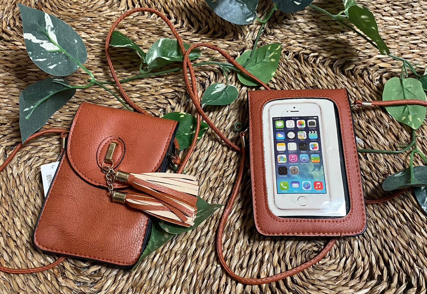 Phone Cross Body with Tassels