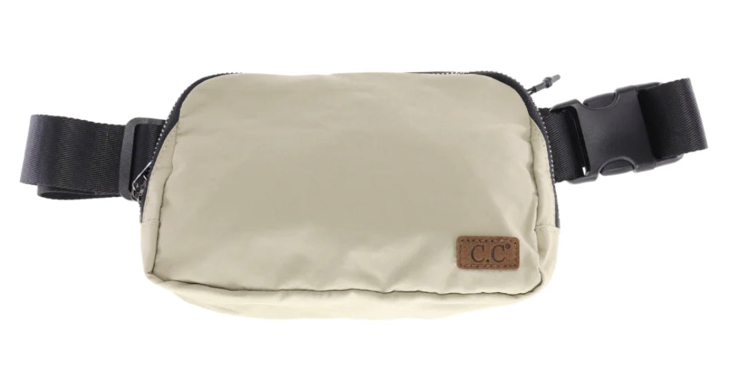 Solid Colored C.C Beanie Belt Bag