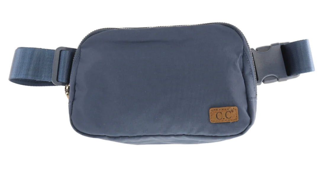 Solid Colored C.C Beanie Belt Bag