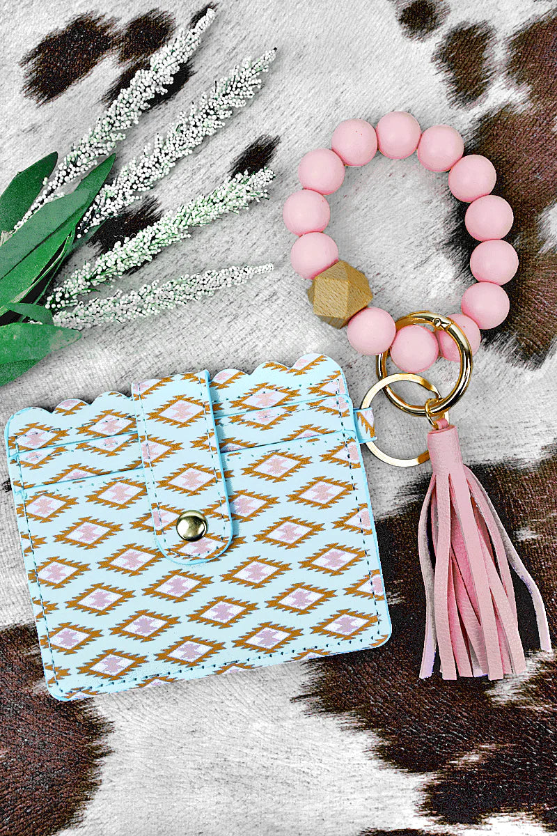 Beaded Id Wallet Bangle